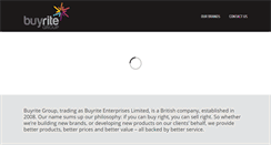Desktop Screenshot of buyritegroup.com